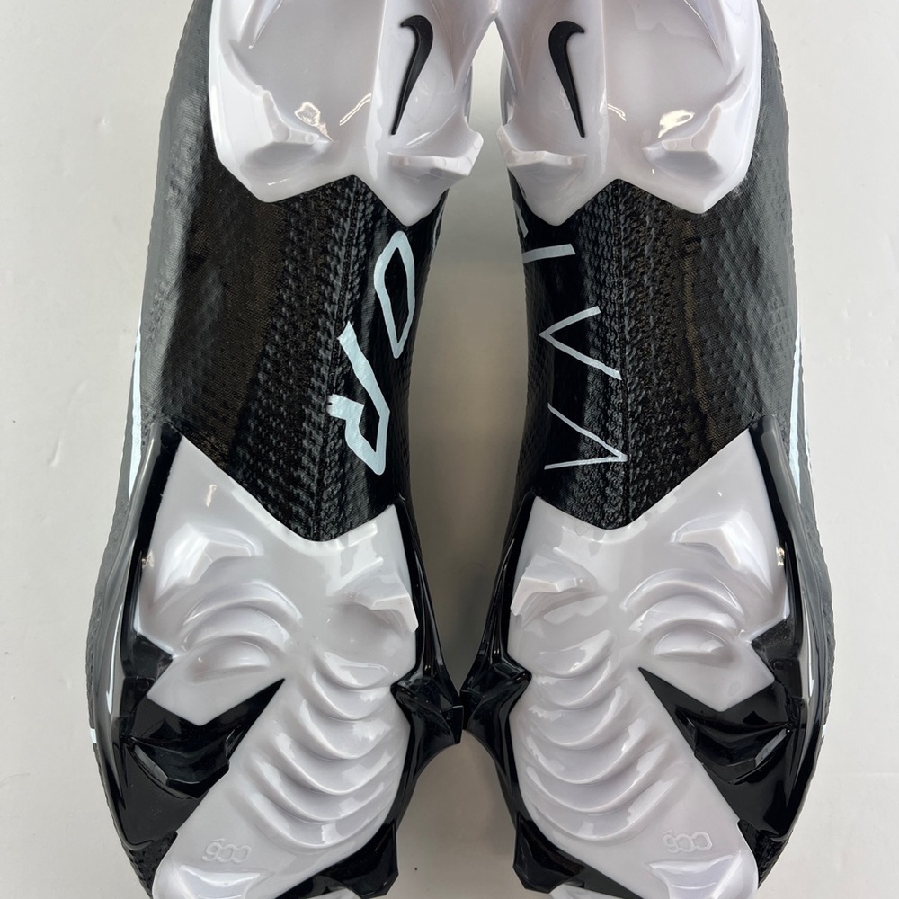 Nike Vapor Edge Pro 360  Football Cleats Mens Black/White DQ3670-001 - Picture 15 of 16